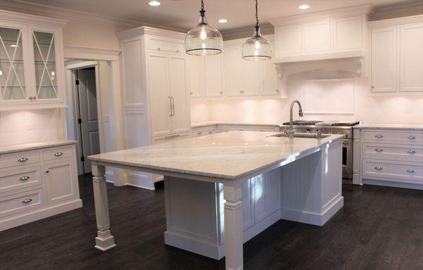 Custom Cabinets and Natural Stone Counters