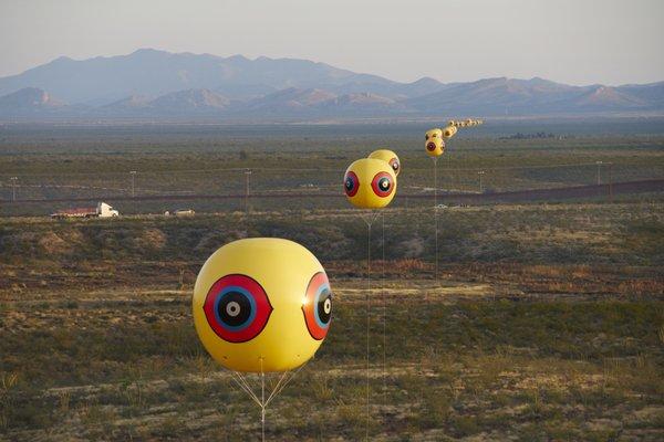 'Repellent Fence' by Postcommodity is among the NACF's longest-supported arts projects: a historic installation along the US/Mexico border.