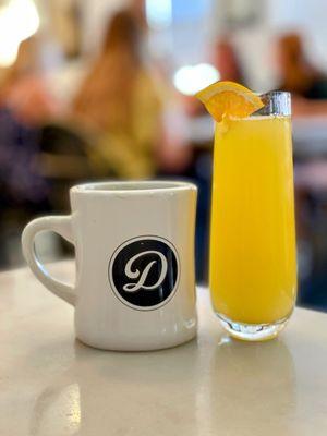 Mimosa and Coffee