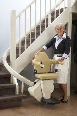 Custom Curve Stair Lift