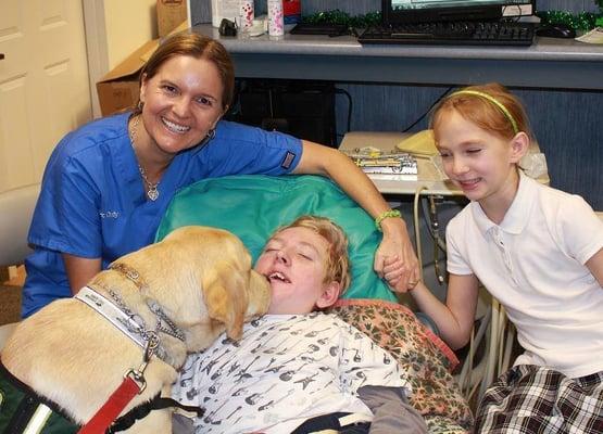 Dr. Cindy, Kids and Their "Speical" Dog