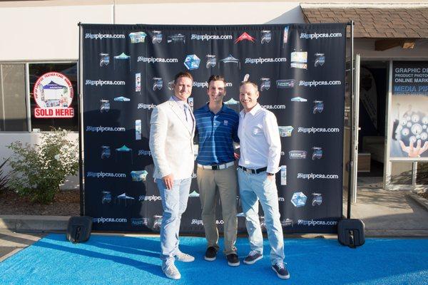 Step and Repeat Banner