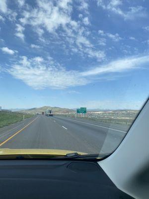 5 hours of driving, found blue sky 4-27-22