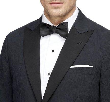 Black tie weddings are happening again! Look your best to in a well fit slim Tuxedo!