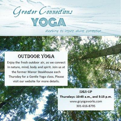 OUTDOOR YOGA in OAKLAND