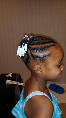 Kids cornrow style