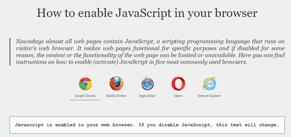 JavaScript is enabled.