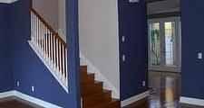 We paint a lot of stairways, like this one in Bloomington.