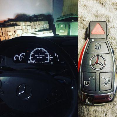 2010 Mercedes Benz CL550 all keys lost , new key made