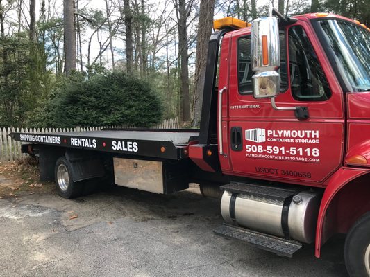 Plymouth Container Storage will deliver storage containers to your home, business or job site for convenient, on-site storage.