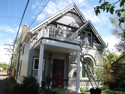 Beautiful Denver Victorian restoration