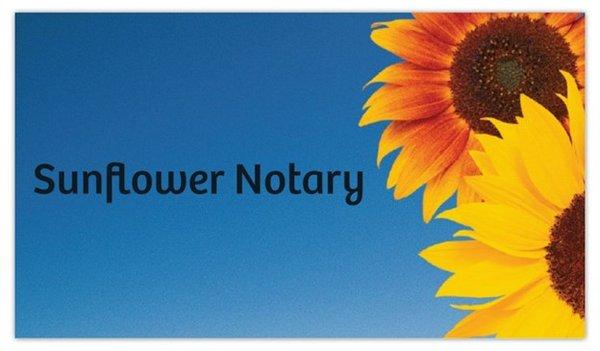 Sunflower Notary