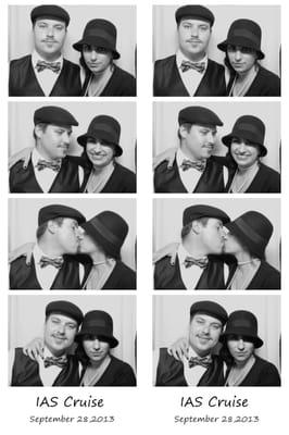 Roaring twenties theme party on John Wayne's Yacht.