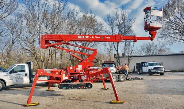 Meet Charlotte. She easily clears pools, patios, decks, fences, close neighbors and tall roofs while keeping our professional...