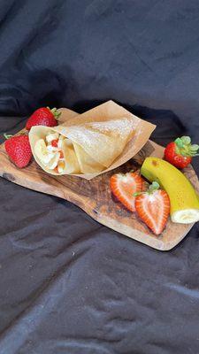 Fruit delux crepe