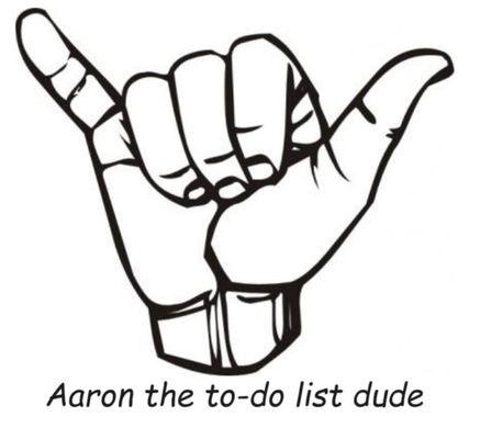 Aaron The To Do List Dude