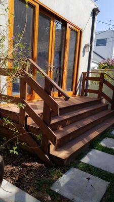 Lovely Venice project refinishing all doors and windows