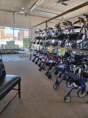 Biggest walker and rollator selection!