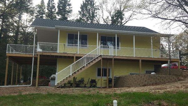 Trex Deck with Westbury railing