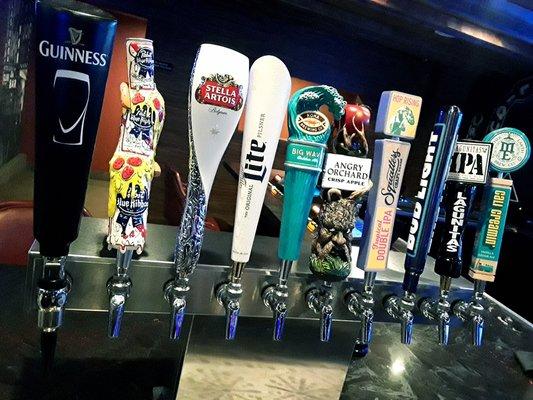 10 beers on tap, some rotate regularly, come check out what we got!