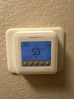 New thermostat