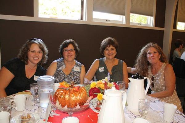 Some of our ladies enjoying lunch together