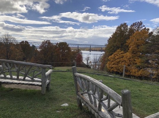 Check out Poets' Walk Park in Red Hook for beautiful views of this bridge