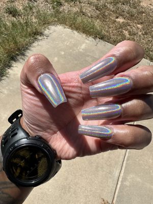 Chrome nails