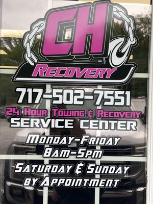 CH Recovery  Service Center