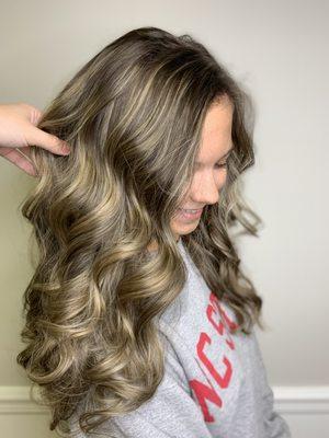 Balayage service by Brittany starting at $130+