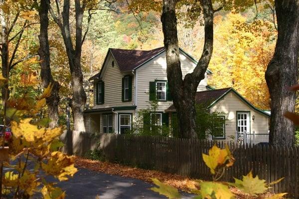 Fall foliage at Vacation Rental Home Catskills, Woodstock, Saugerties, NY