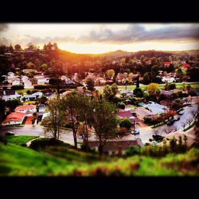 View from one of my listings in Woodland Hills.