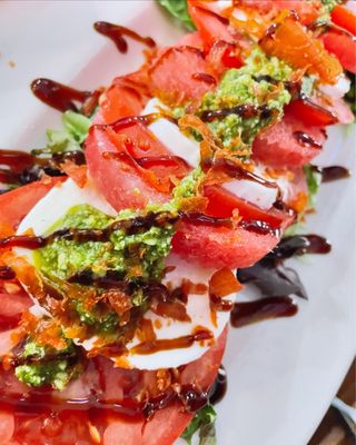 watermelon caprese