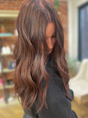 Add shine and richness to your gorgeous brunette hair