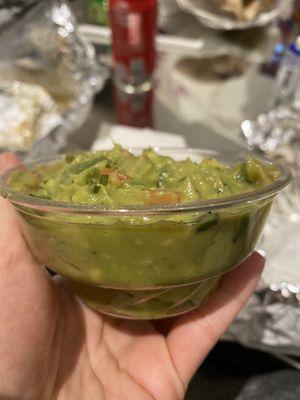 Guacamole $7.19 for small size