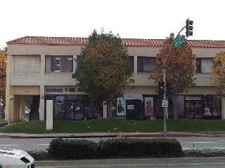 front of the office building, located on 2nd floor