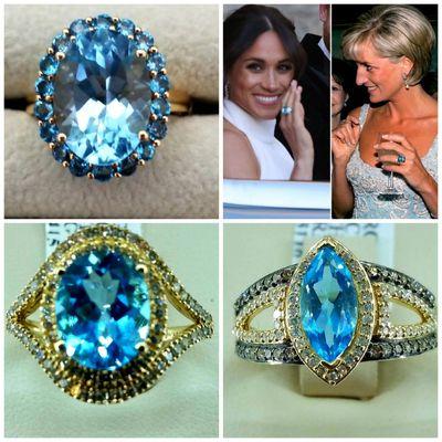 Our exclusive Blue Topaz Collection.