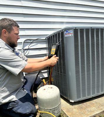 We have certified technicians available 24/7 to handle any AC repairs you may need.  Give us a call today to restore your comfort quickly.