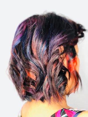 Fun color hair! Rita Bocade LeBlanc Hair