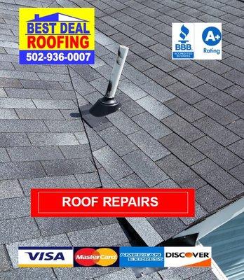 Roof repairs Louisville, Ky Fast & Affordable