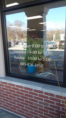 Store hours