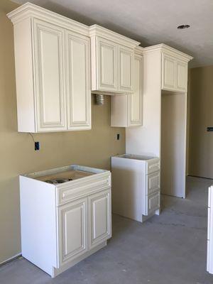 Antique White Cabinets