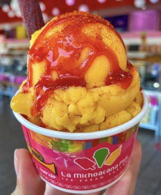 Helado de mango