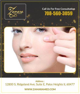 Zamara Medical Aesthetics - #laserhairremovalpalosheights #laserhairremoval #Botox #Dysport #LipEnhancements #EyeTroughFiller #PRP