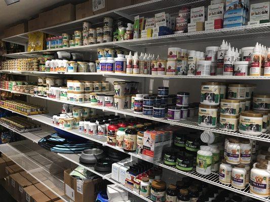 Wide selection of supplements for your pets