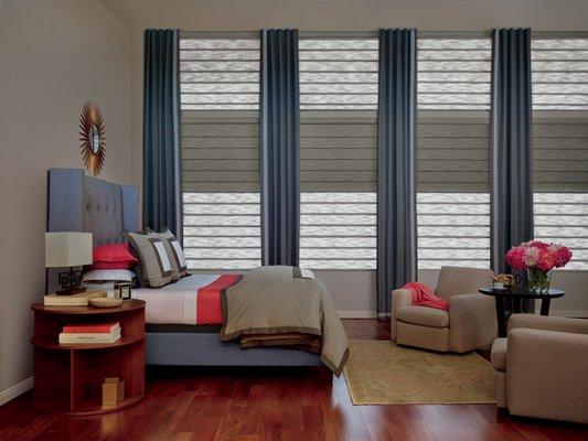 Hunter Douglas Duolite Roman Shades