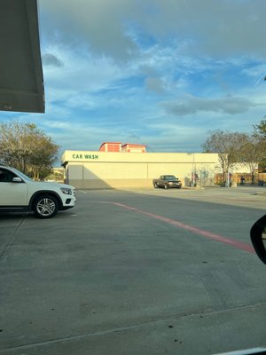 If this car wash is half as good as the pumps, expect scratches, and jump scares.