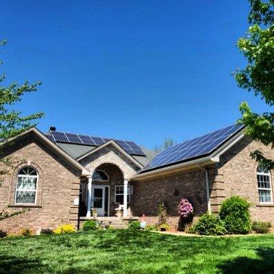 Beautiful installation completed by Solar Titan USA.