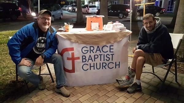 February Outreach, Pastor Tony and Dave