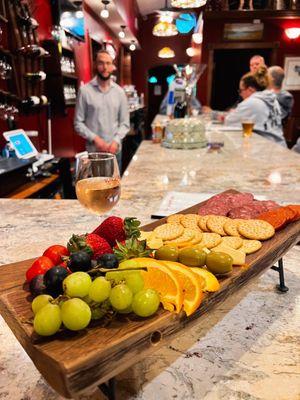 Charcuterie Board! Yum!